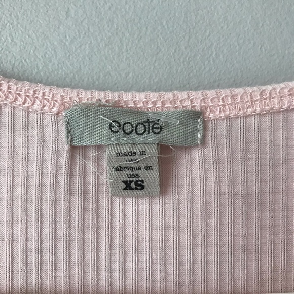 🦋3/$50 Anthropologie Ecote light pink rubbed romper - Picture 8 of 11